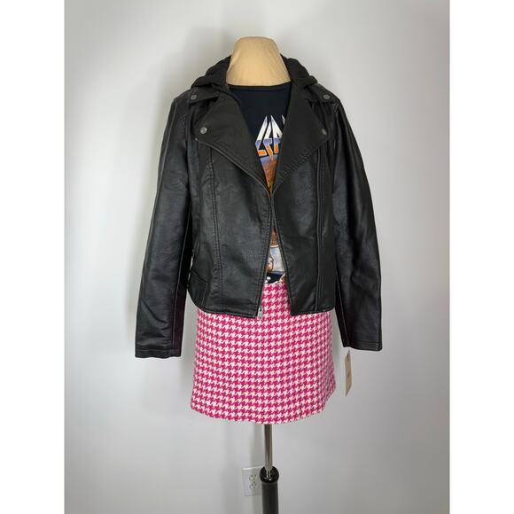 Lilly Pulitzer pink houndstooth skirt size 4 - Picture 4 of 6